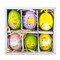 Set of 6 Real Eggshell Bunny and Friends Easter Eggs Ornaments